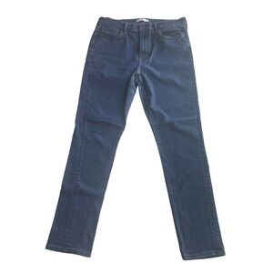 Banana Republic premium skinny jeans blue size 32 high waist 2015 stretch denim